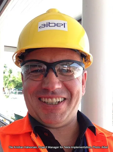 Ole Kristian Halvorsen, Project Manager for Tekla Implementation. Photo: Aibel