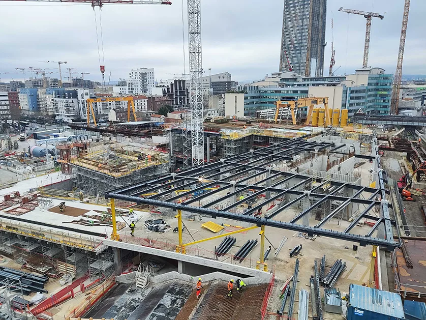 Trimble Construction Awards - CMBC Métal, Gare de Saint Denis Pleyel pour le Grand Paris Express