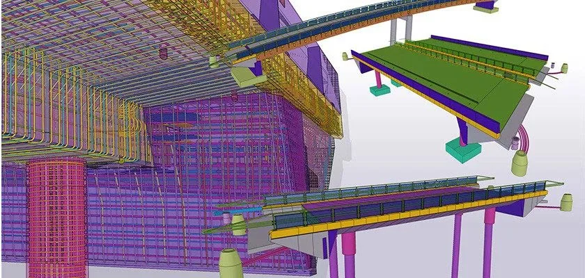 Kirri-Tikkakoski Road, Straßenbauprojekt Finnland - BIM-Modell