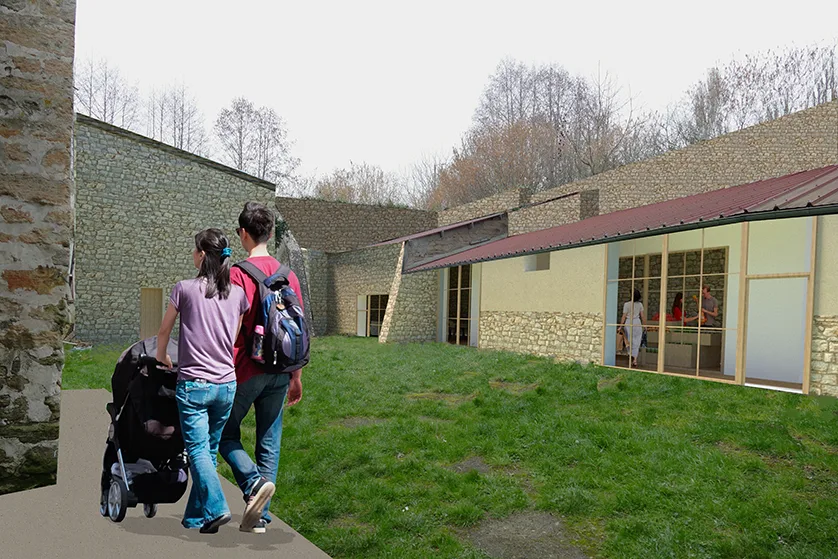 Projet de Réhabilitation Moulin des Noquets - CY Cergy Paris Université
