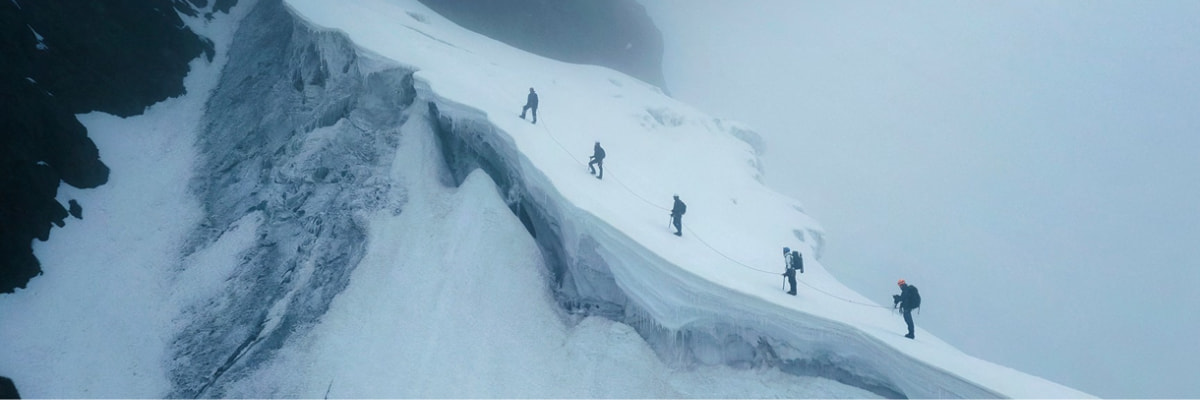 Researchers trek across the mountains of the Congo to monitor the impact of climate change on tropical glaciers.