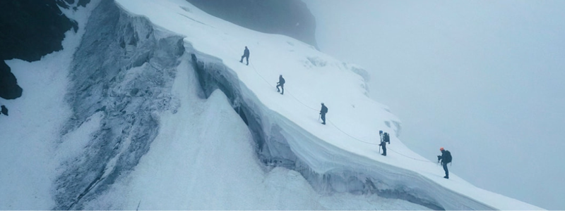 Researchers trek across the mountains of the Congo to monitor the impact of climate change on tropical glaciers.