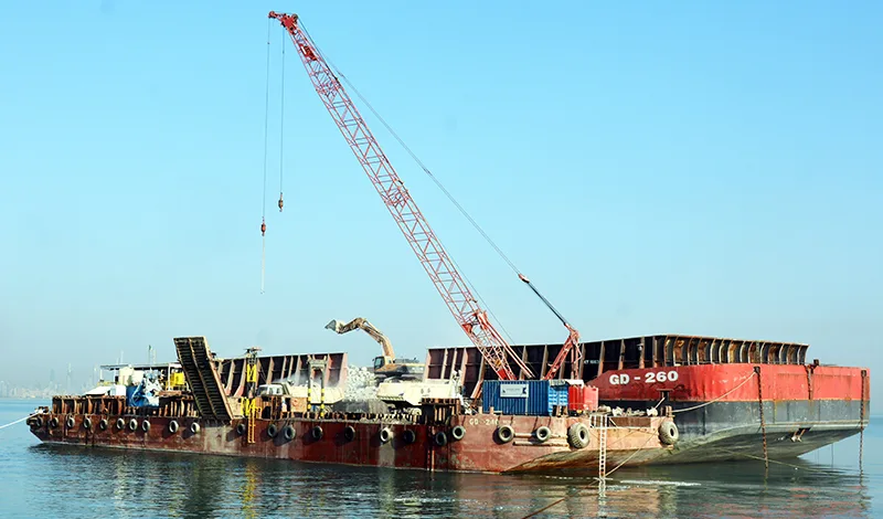 Trimble Marine Construction - Scientific Center Expansion