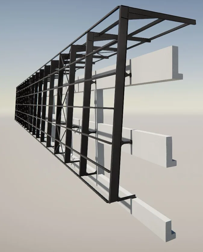 Projet de Structure d’aménagement extérieur - Complexe UGC de Toulouse - Lycée polyvalent Le Garros