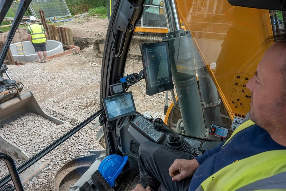 Trimble Earthworks Display