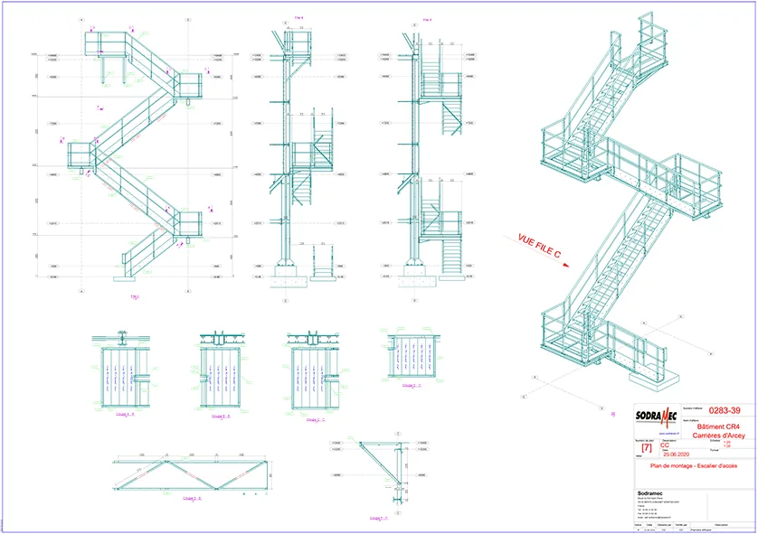 Trimble Construction Awards - Sodramec, Nouvelle carrière d'Arcey