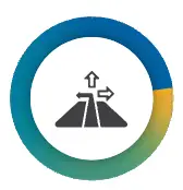 Icon representing multiple paths or directions.