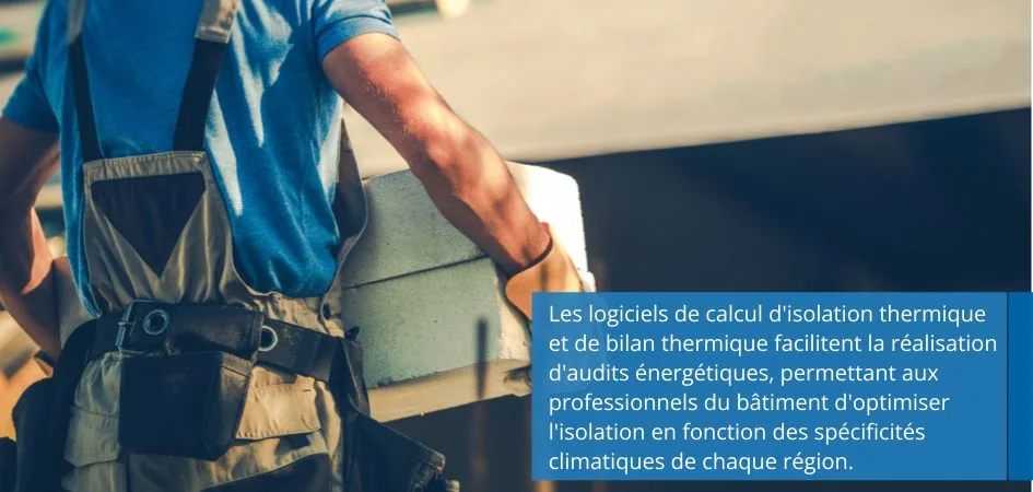 Construction worker carrying insulation material.