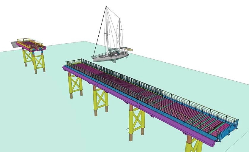 Trimble Construction Awards 2024, PASSERELLE DANIEL COLLIARD, ACML