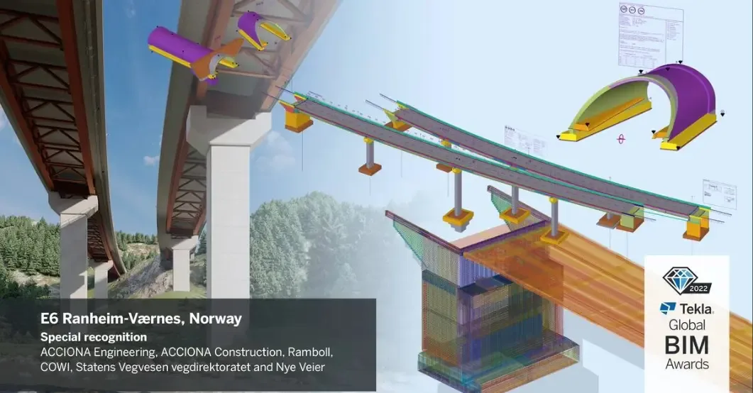 Engineers modeled the structures in detail right from the early design phase, including every single piece of steel or rebar.