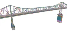 Bridge design with Tekla