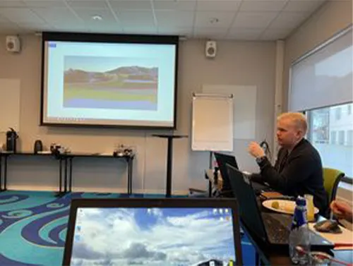 Images from SiteVision providing valuable insight into discussions taking place in virtual meeting
