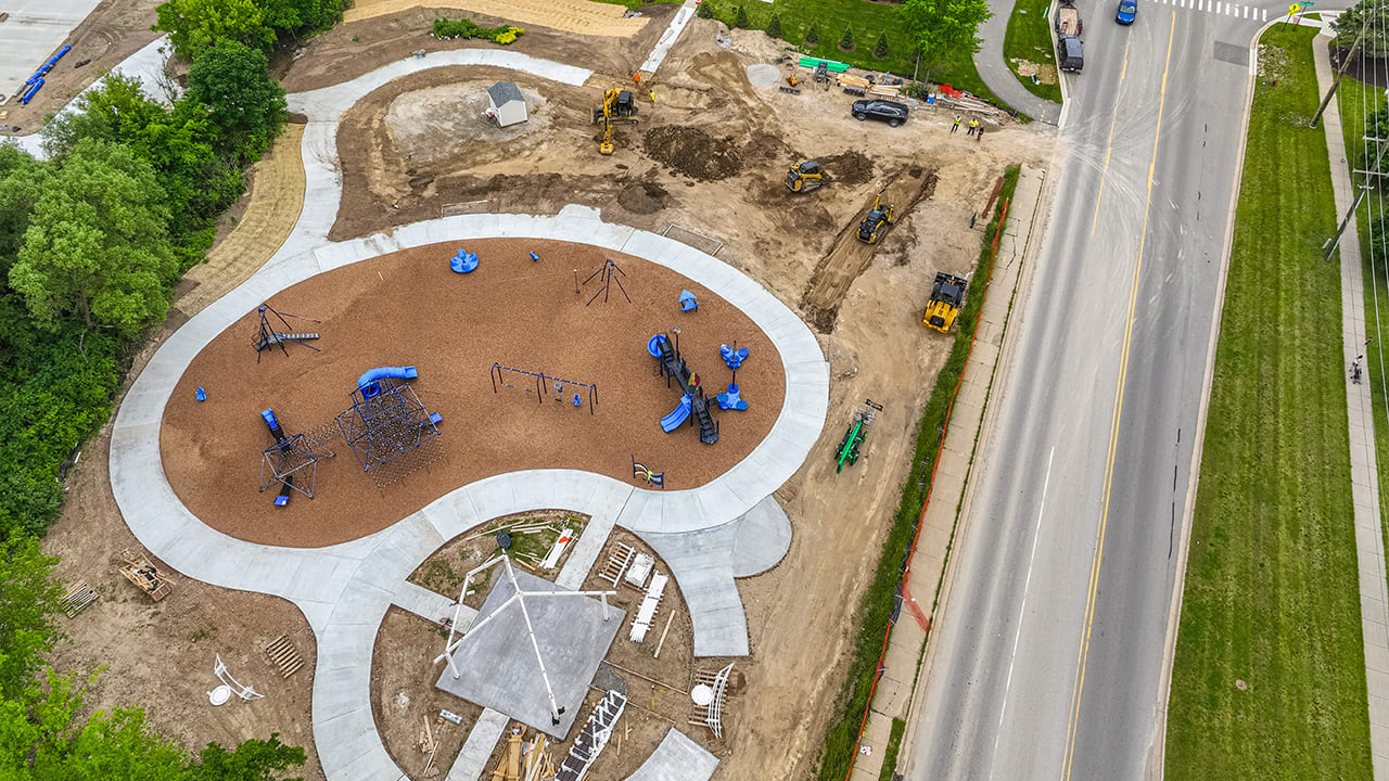 Building community with confidence: Local Life Maintenance Group uses Trimble technology at Grewal Park
