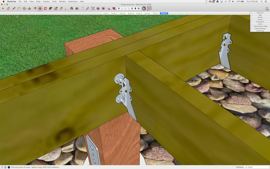 Nuts and bolts in SketchUp