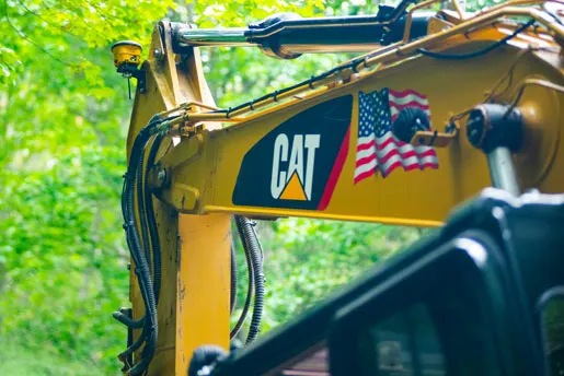 Siteworks Machine Guidance Module on excavator