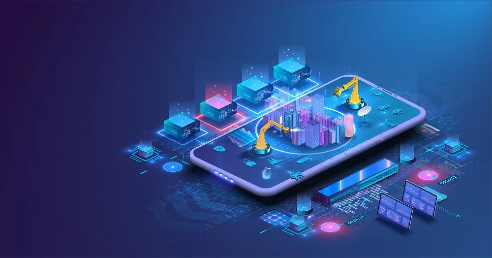 hologram city digital twin smart model urban area