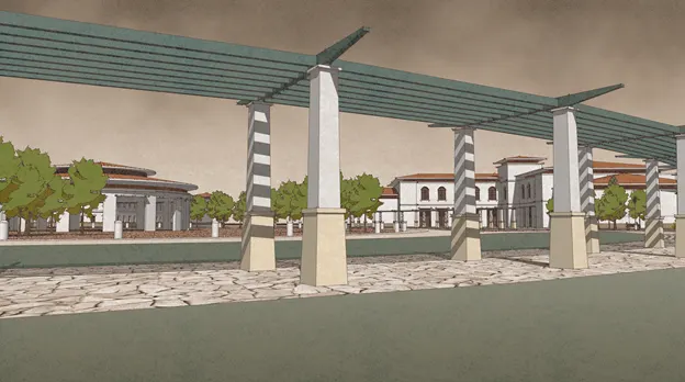 SketchUp used in the Fort Bliss town center project