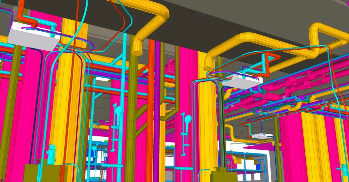 Tekla model details in the Tripla project