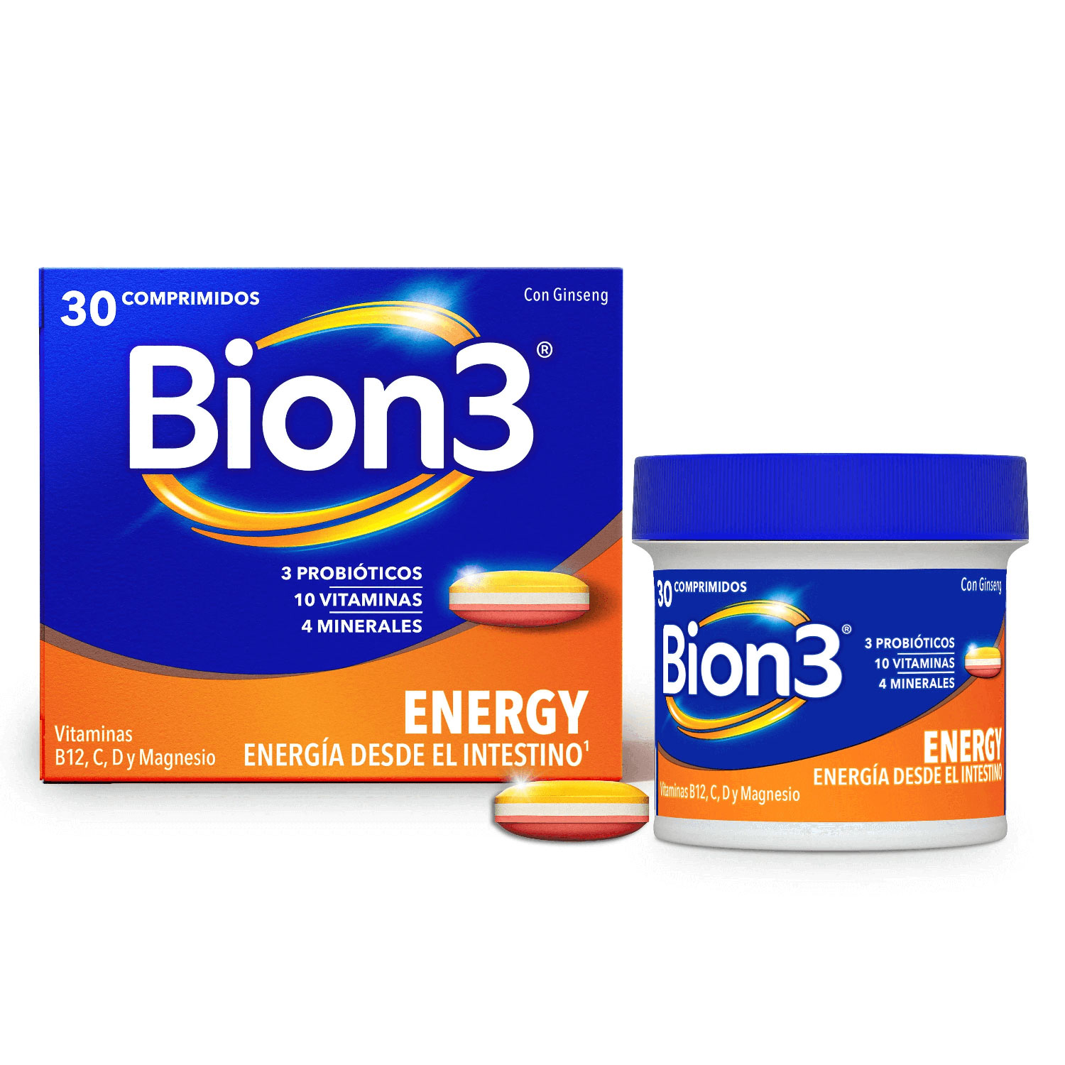 Bion 3 Energía 30 comprimidos