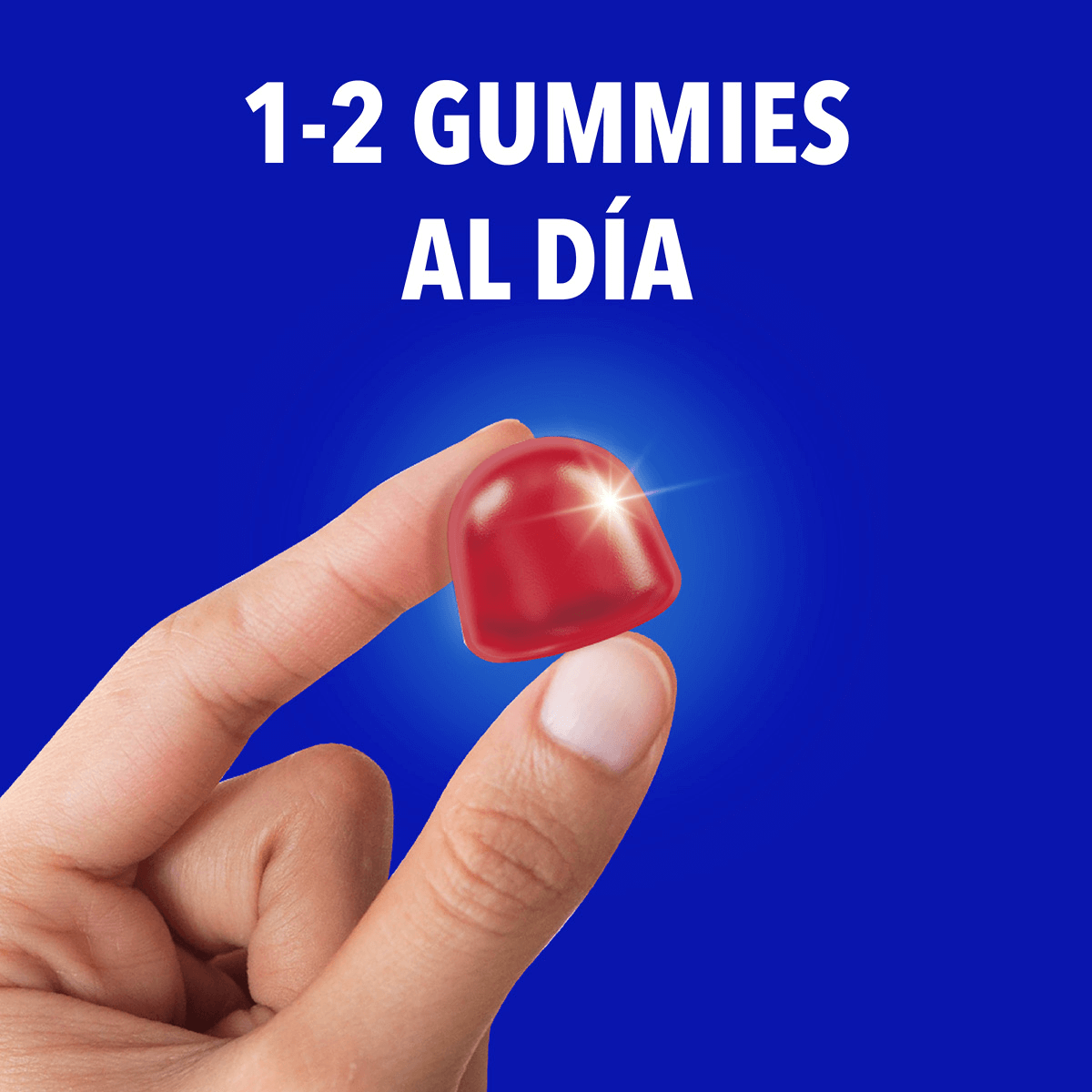 Tomar 1-2 gummies al día