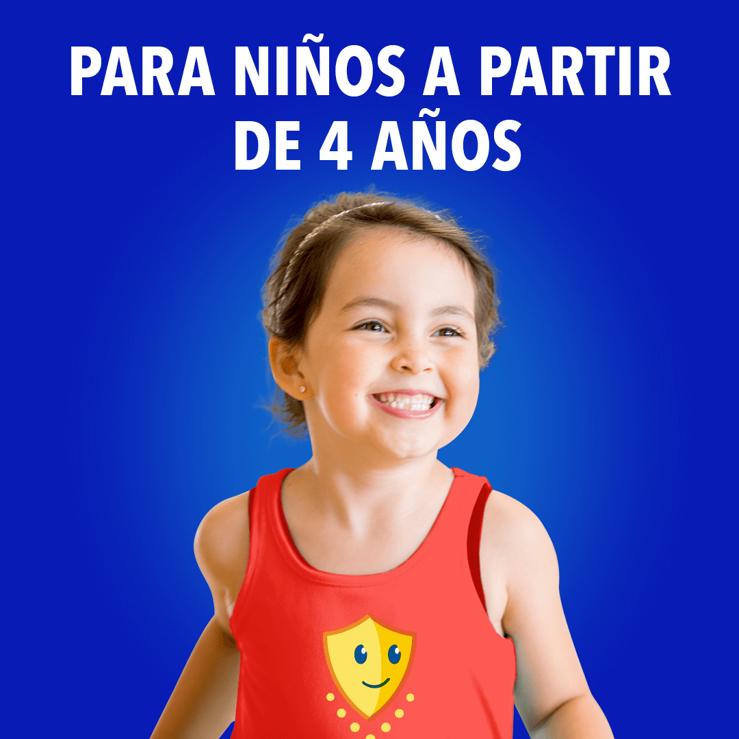 Para Ninos a partir de 4 anos