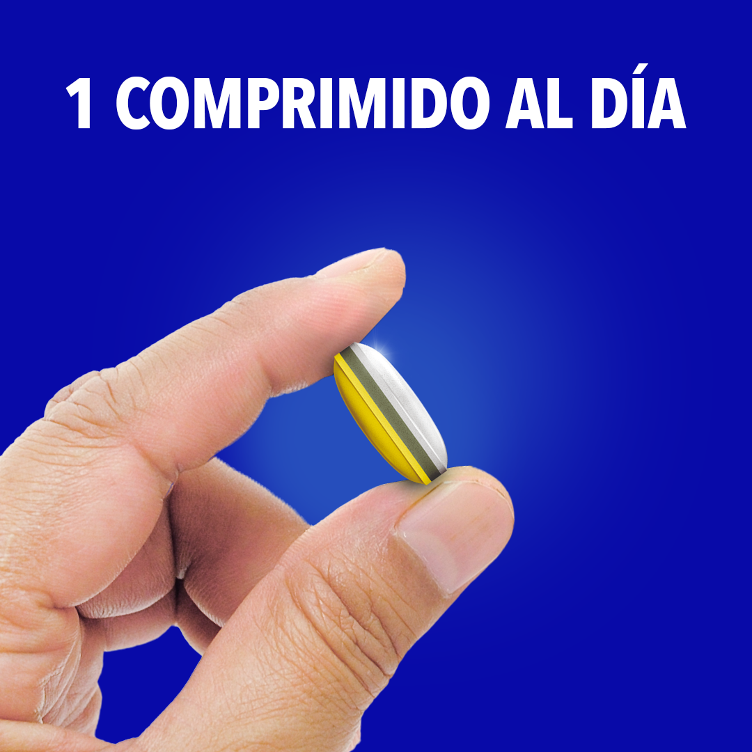 1 COMPRIMIDO AL DÍA