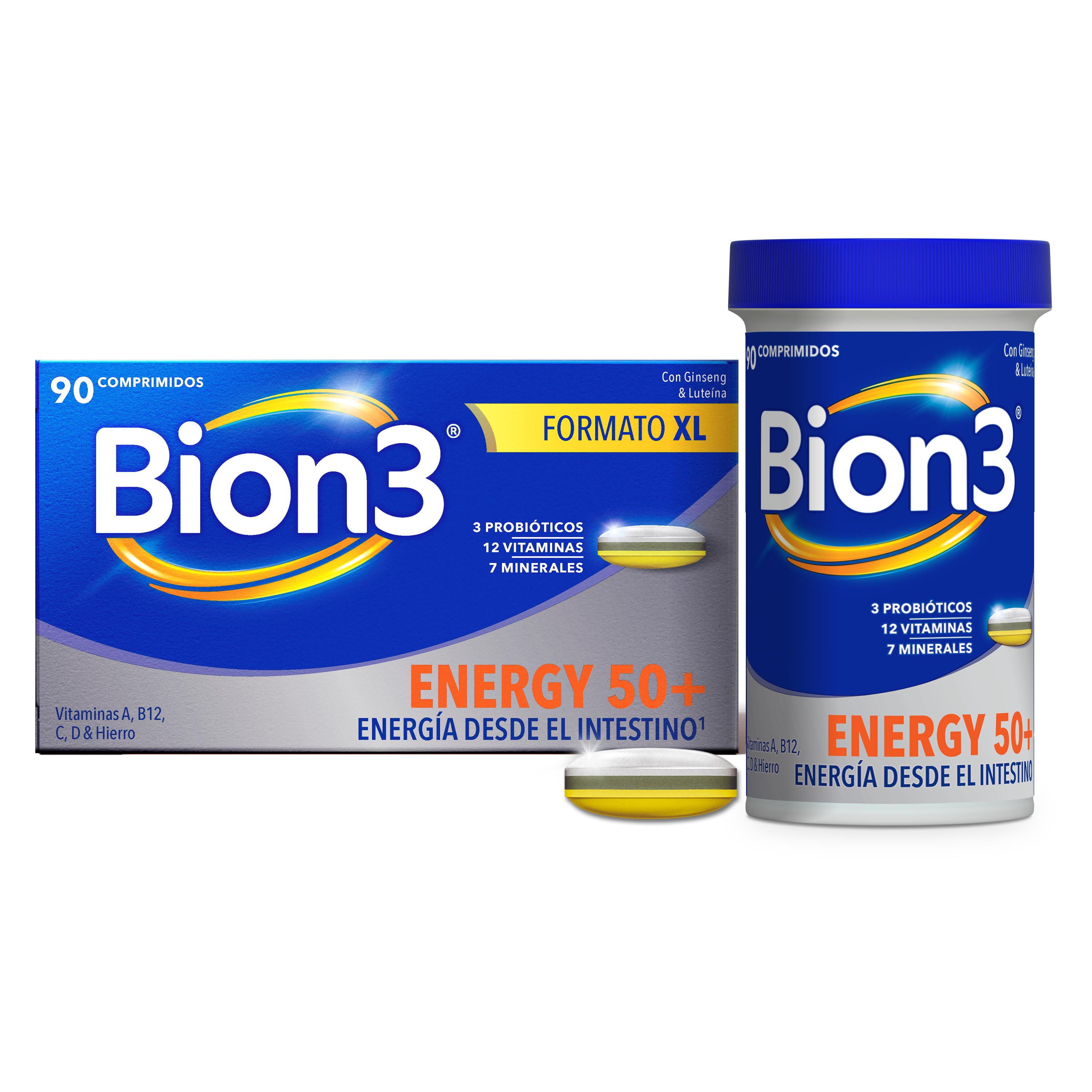 Bion 3 Energy 50 plus 90 comprimidos - 30 comprimidos