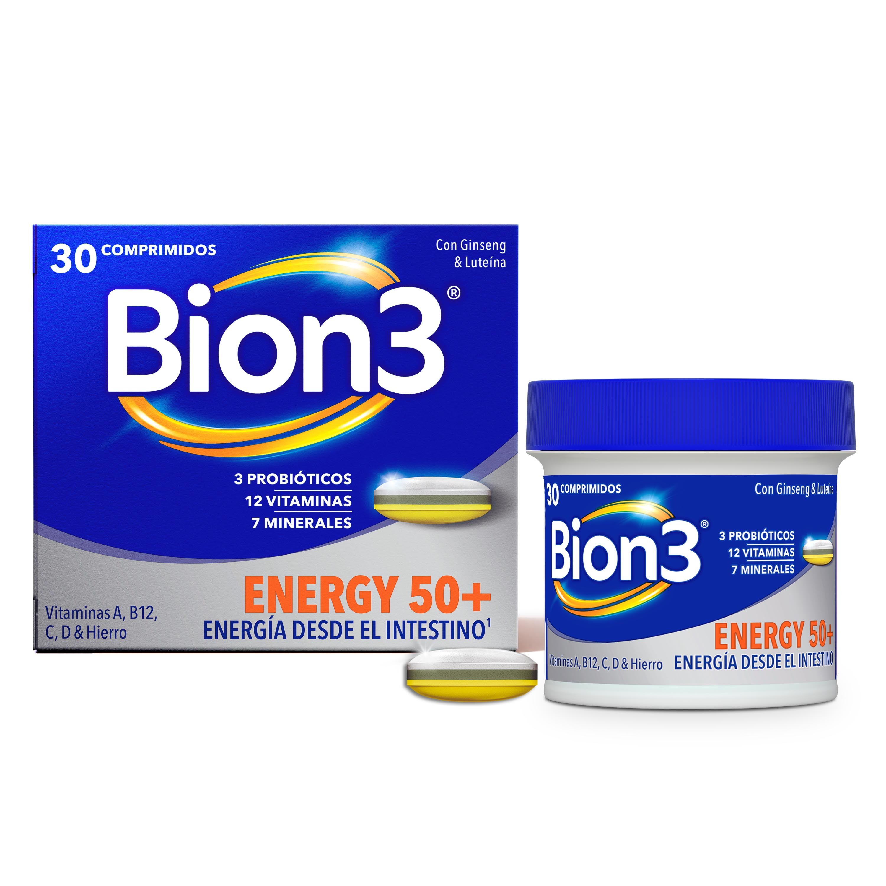 Bion 3 Energy 50 plus 30 comprimidos - 30 comprimidos