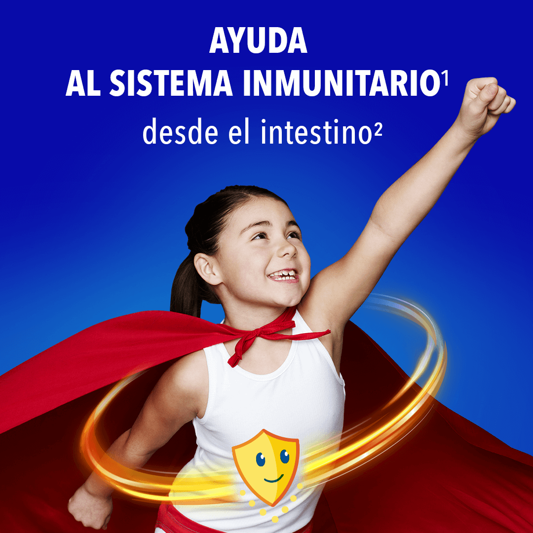 AYUDA AL SISTEMA INMUNITARIO¹ desde el intestino²