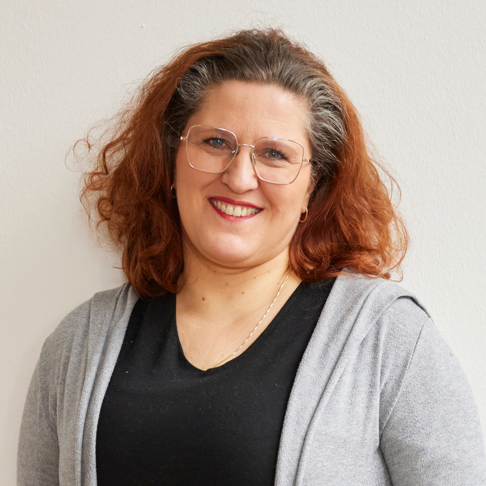 Kundin Tina vor dem Umstyling