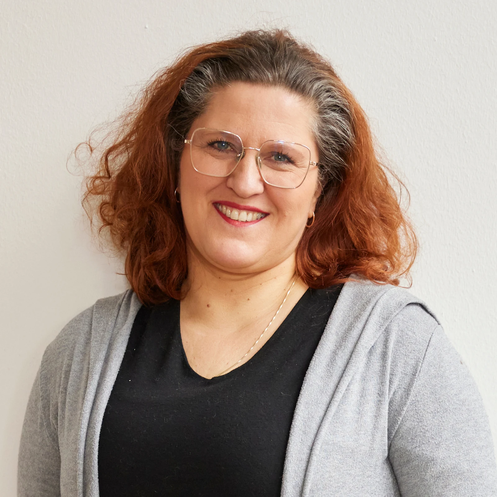 Kundin Tina vor dem Umstyling Kundin Tina vor dem Umstyling