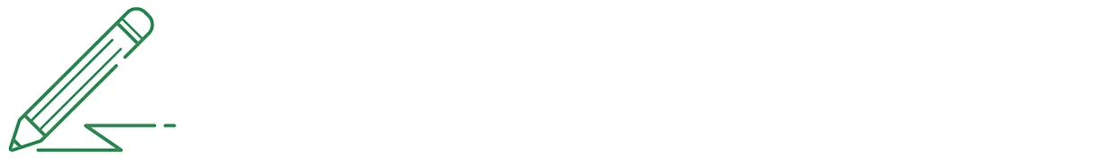 Symbole eines grünen Bleistifts, der etwas unterschreibt Symbole eines grünen Bleistifts, der etwas unterschreibt