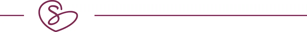 Trennlinie mit sheego-Herz Trennlinie mit sheego-Herz