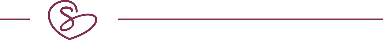 Trennlinie mit sheego-Herz Trennlinie mit sheego-Herz