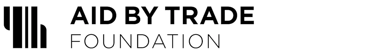 Logo der Initiative Aid by Trade foundation Logo der Initiative Aid by Trade foundation