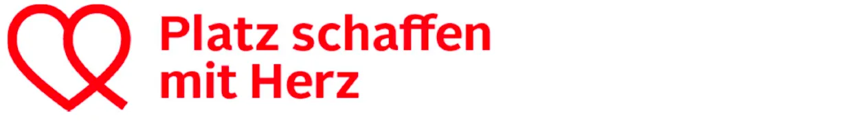 Logo der Initiative Platz schaffen mit Herz Logo der Initiative Platz schaffen mit Herz