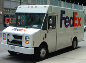 Fedex truck image
