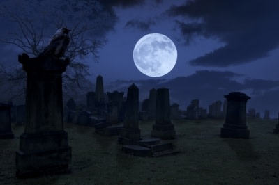 Deathcare companies- Dark night full moon