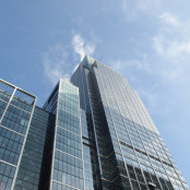 Tall office skyscraper