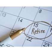 retire scheduled on the calendar