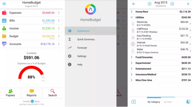 home budgeting software 2016