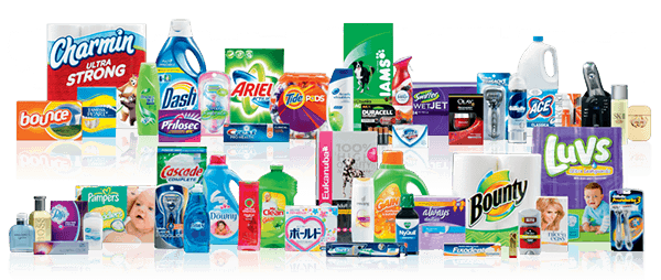 Logos of Procter & Gamble Brands