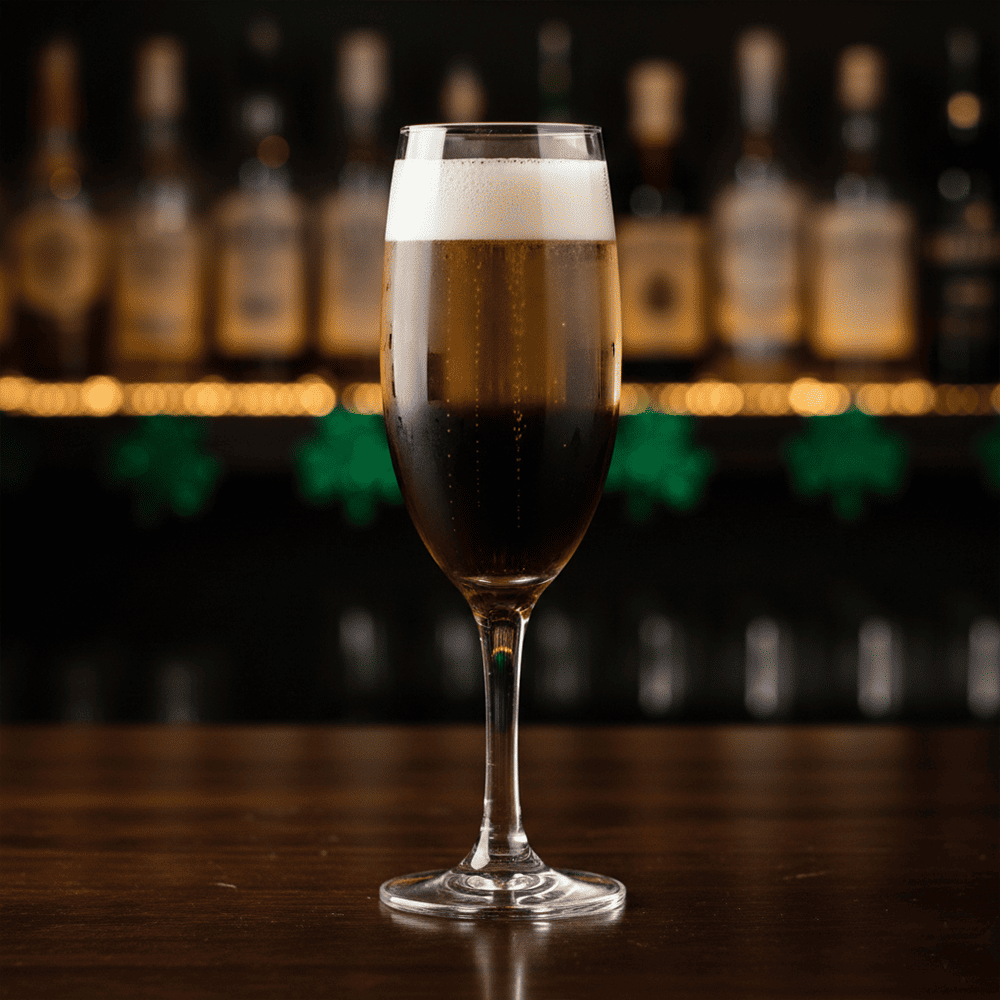black velvet cocktail for st patricks day