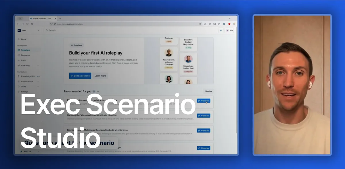 Scenario Studio Overview