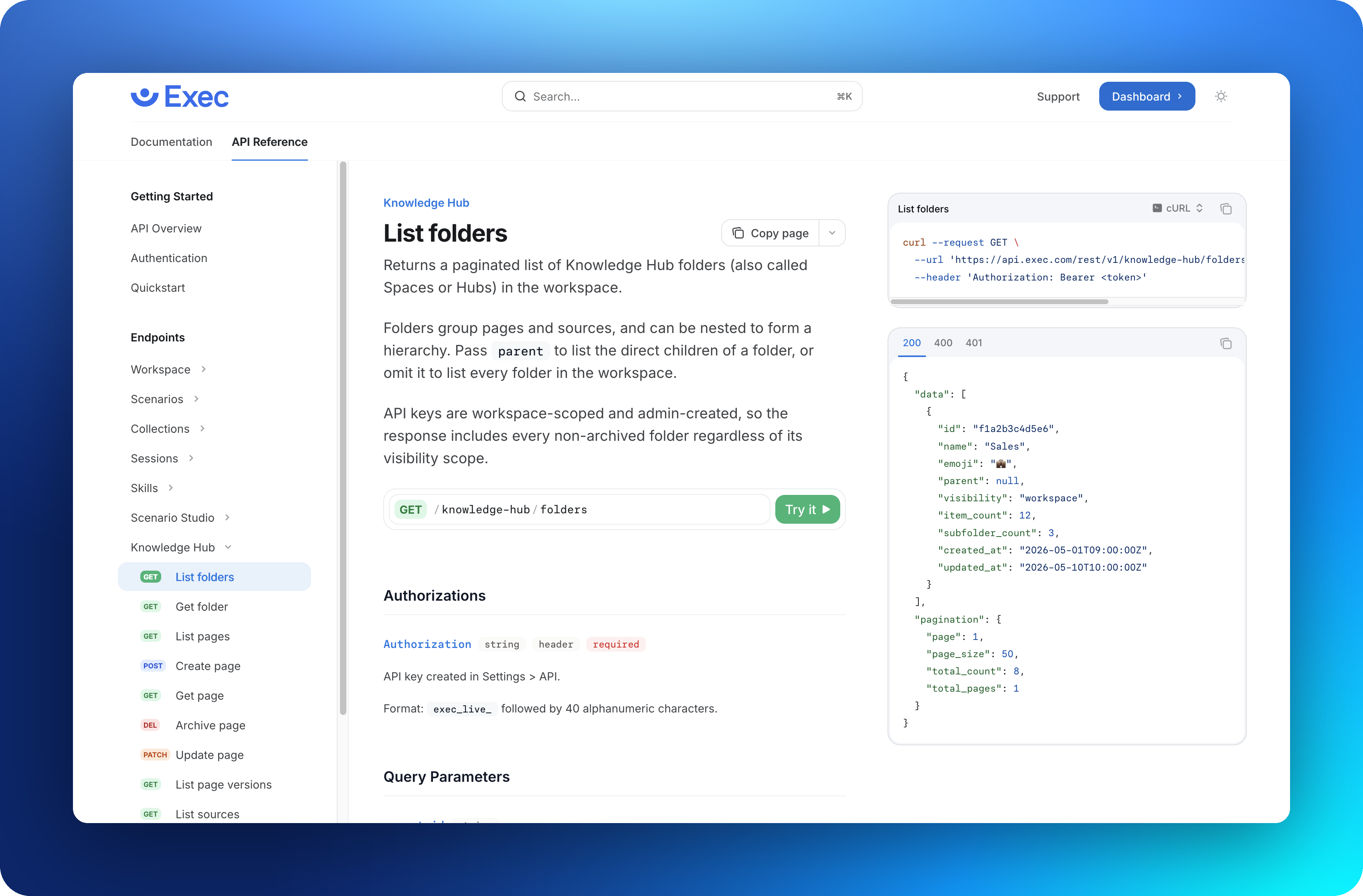 Knowledge Hub now has a public REST API