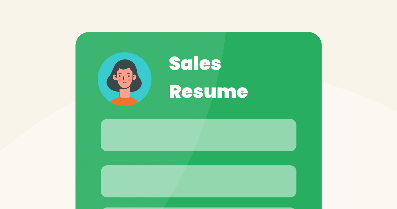 How to Structure a Sales Resume 