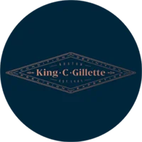 King C Gillette logo