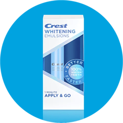 Crest Whitening Emulsions