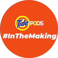 Tide Pods - #in The Making - logo