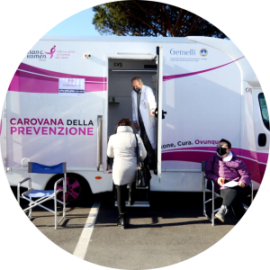  “Carovana Della Prevenzione” di Komen Italia